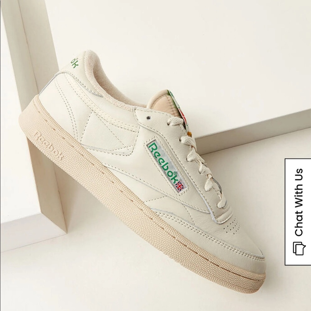 Reebok off white club c 85 vintage